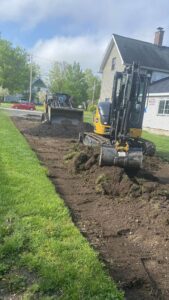 Excavating